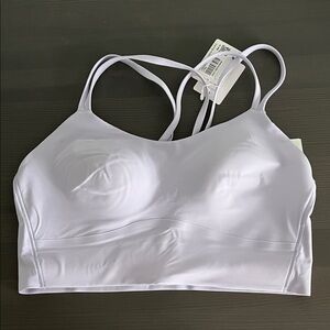 Lululemon Athletica Like a Cloud Light Purple Strappy Sports Bra